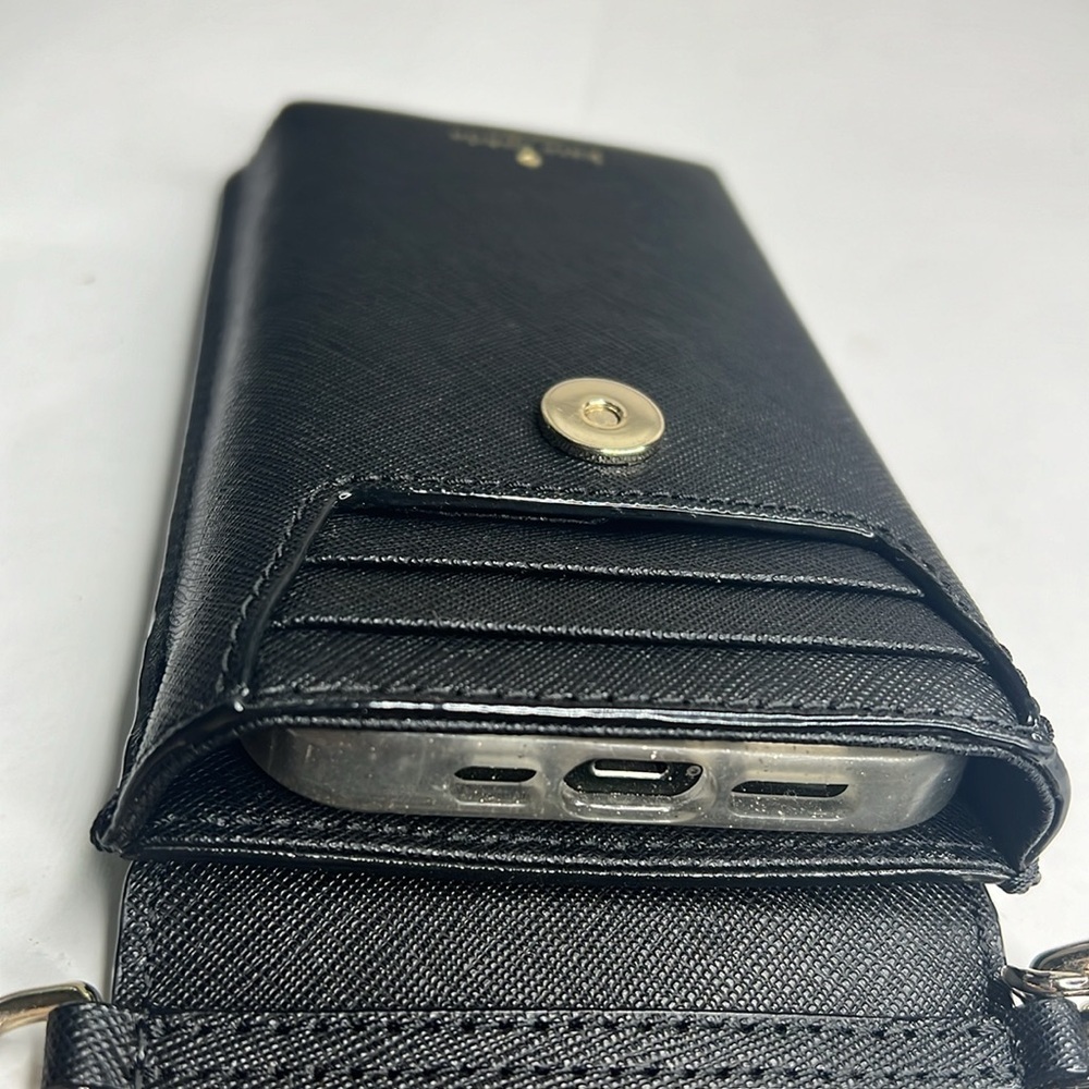 Kate Spade Cat Limited Edition Leather Crossbody Bag Phone Case Fits an IPhone - Picture 12 of 12